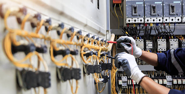 Professional Electrician technician working in Douglass, KS